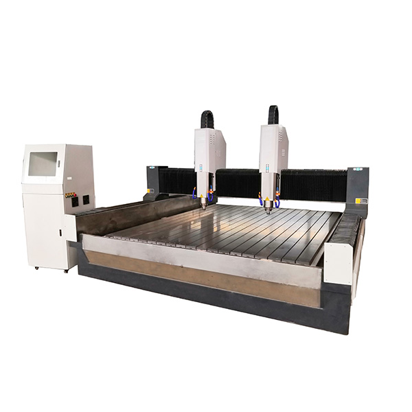 Double-headed stone carving machine