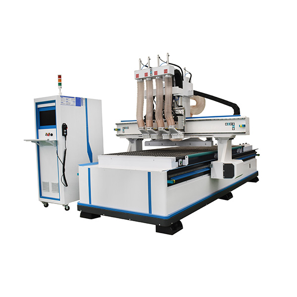 Pneumatic Four Spindles Woodworking CNC Router